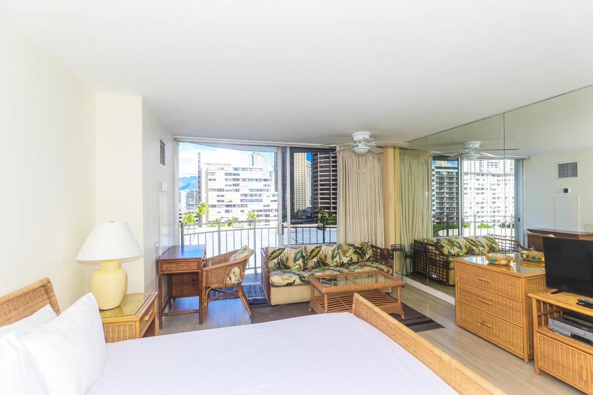הונולולו Ilikai Marina 1091 City View Studio מראה חיצוני תמונה