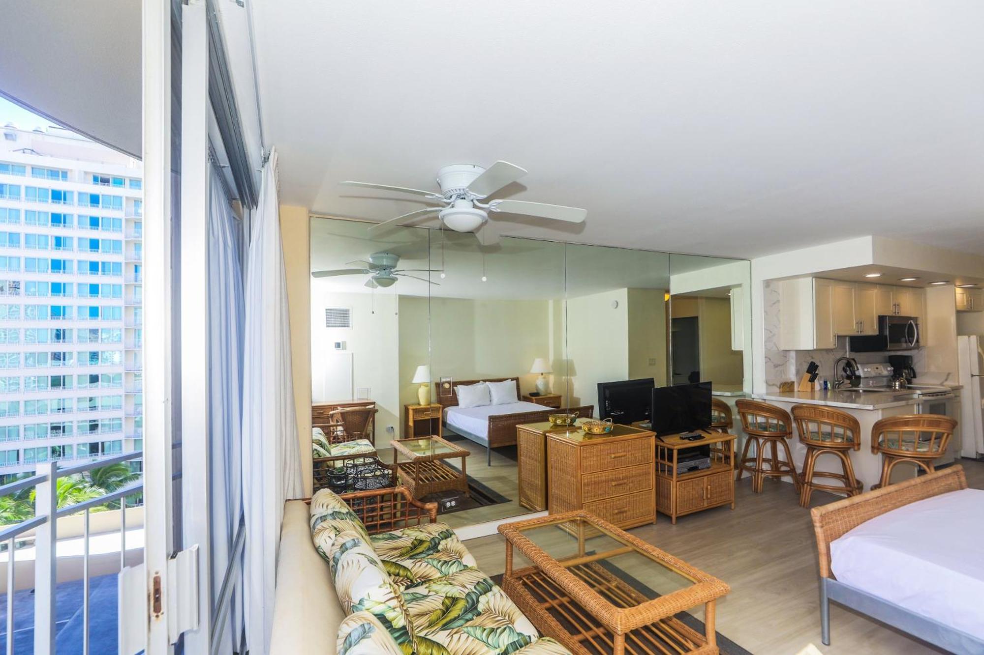 הונולולו Ilikai Marina 1091 City View Studio מראה חיצוני תמונה